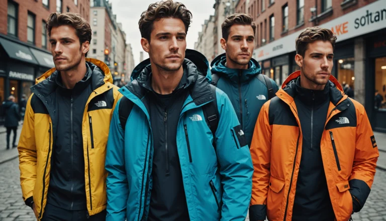 Style homme printemps 2025 : blousons Schott NYC, vestes The North Face & coupe-vents Nike pour un look tendance