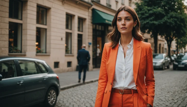 Chic et Confort Femme : Pantalons Lin et Carotte + Blazers Cintrés
