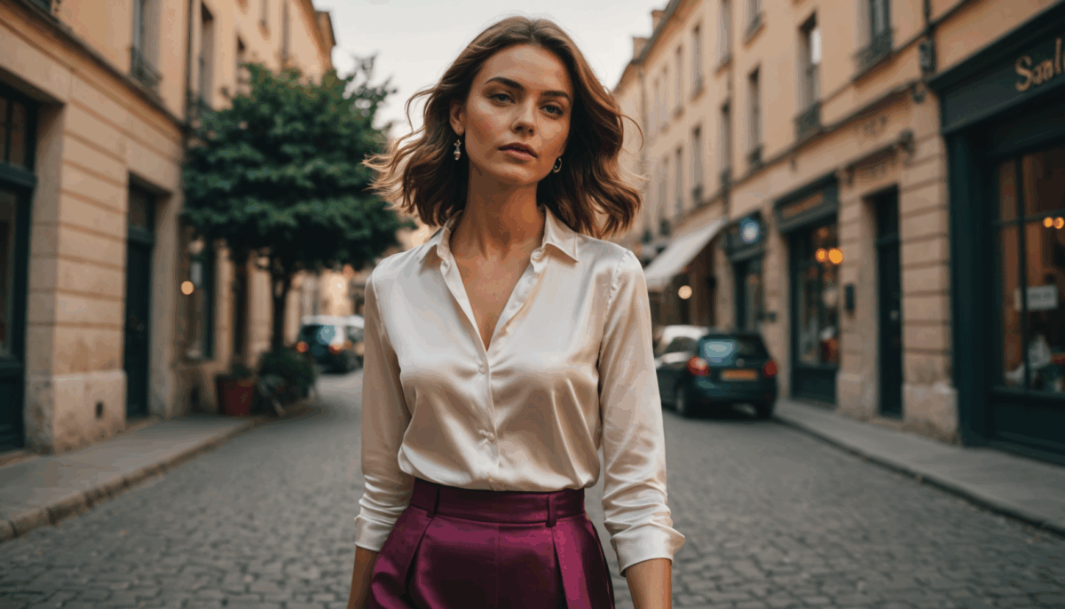 Tendances Été Femme : Jupes Satin Midi, Fendues et Boutonnées à connaître