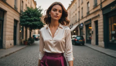 Tendances Été Femme : Jupes Satin Midi, Fendues et Boutonnées à connaître