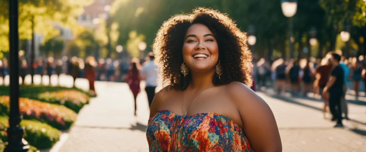 Femme avec formes : Mode valorisante 2026